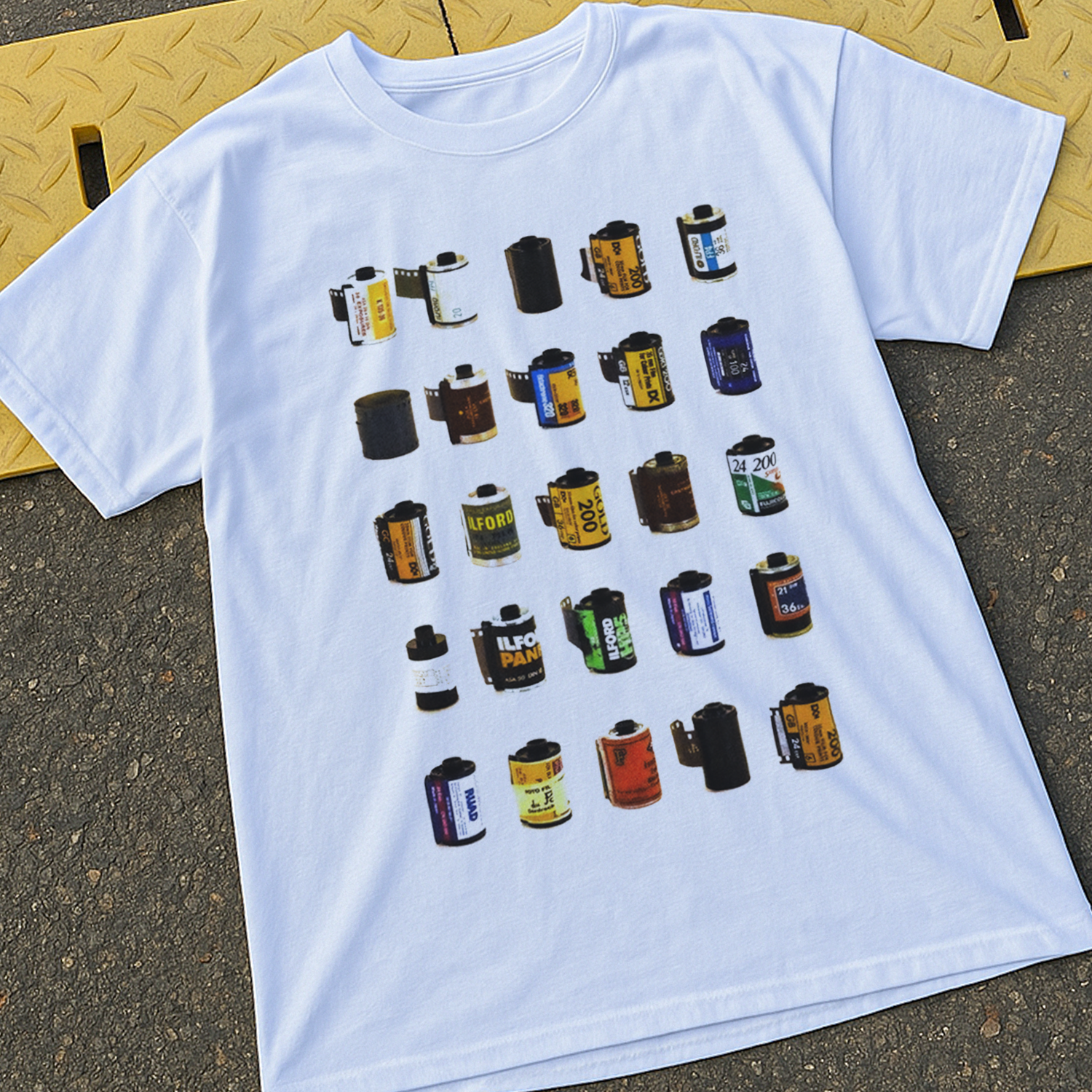 '35MM' CANNISTER TEE WHITE CLASSIC