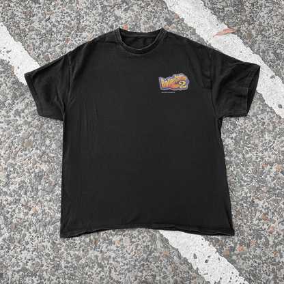 'ROLLERCOASTER TYCOON 2' VINTAGE WASH BLACK TEE