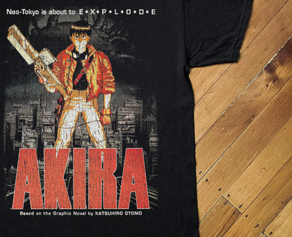 '87 AKIRA BLACK T-SHIRT