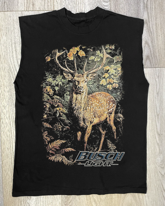 '94 BUSCH LIGHT CUT-OFF BLACK SHIRT