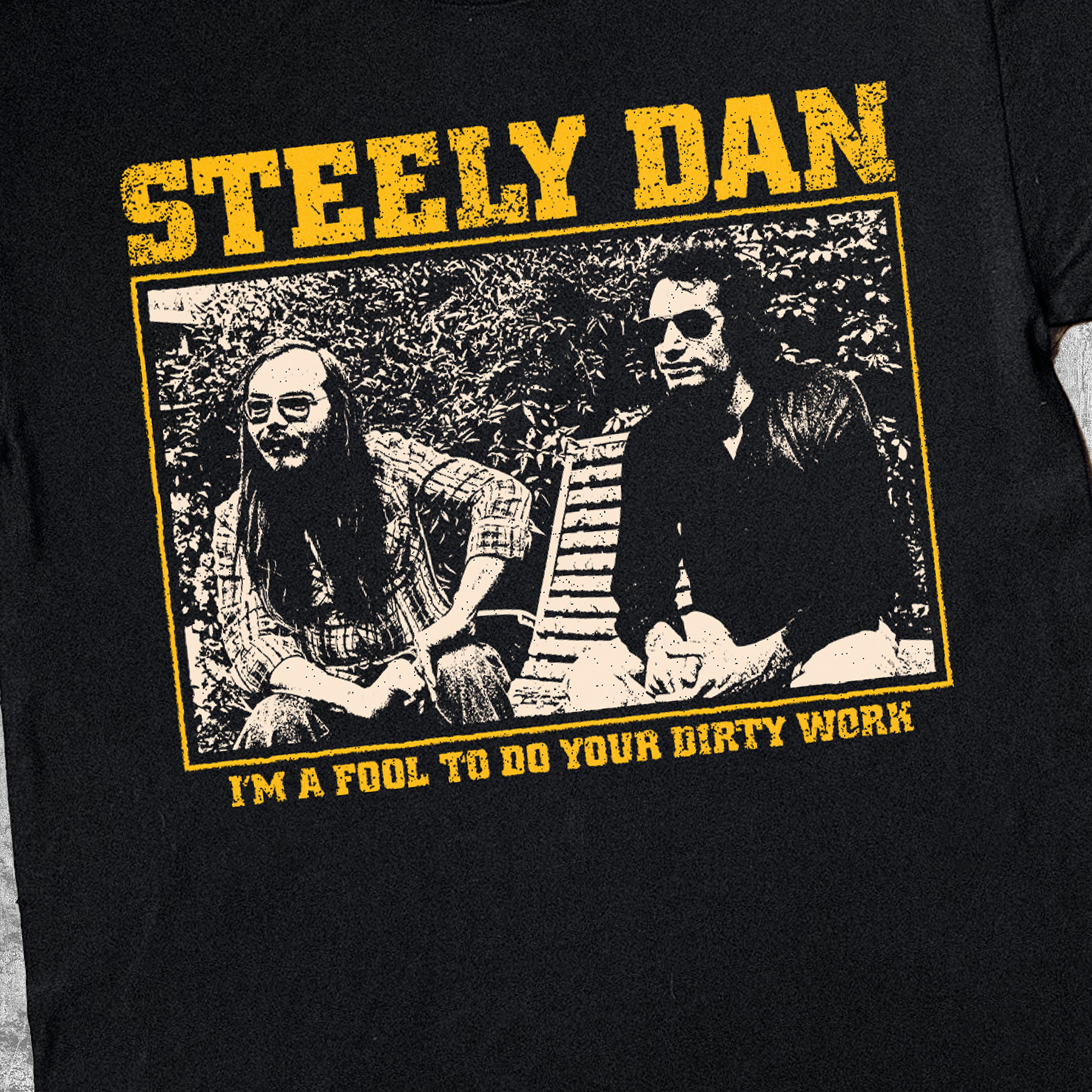 STEELY DAN HXC BLACK T-SHIRT