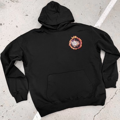 Kick-Ass 'NB4 Jam' 1994 Fireball Black Hoodie