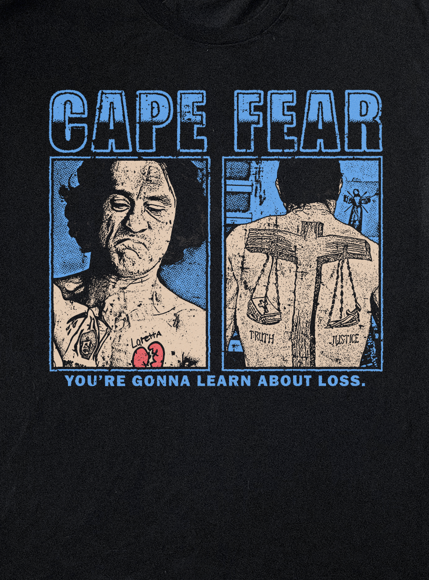 CAPE FEAR BLACK T-SHIRT