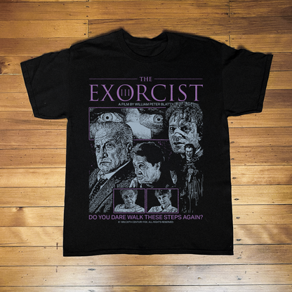 THE EXORCIST III BLACK T-SHIRT