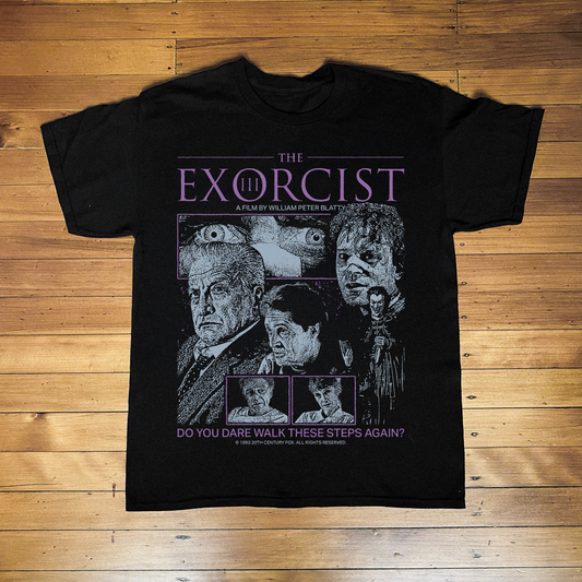 THE EXORCIST III BLACK T-SHIRT