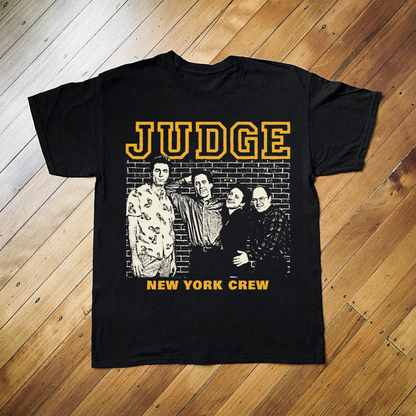 JUDGE X SEINFELD BLACK T-SHIRT