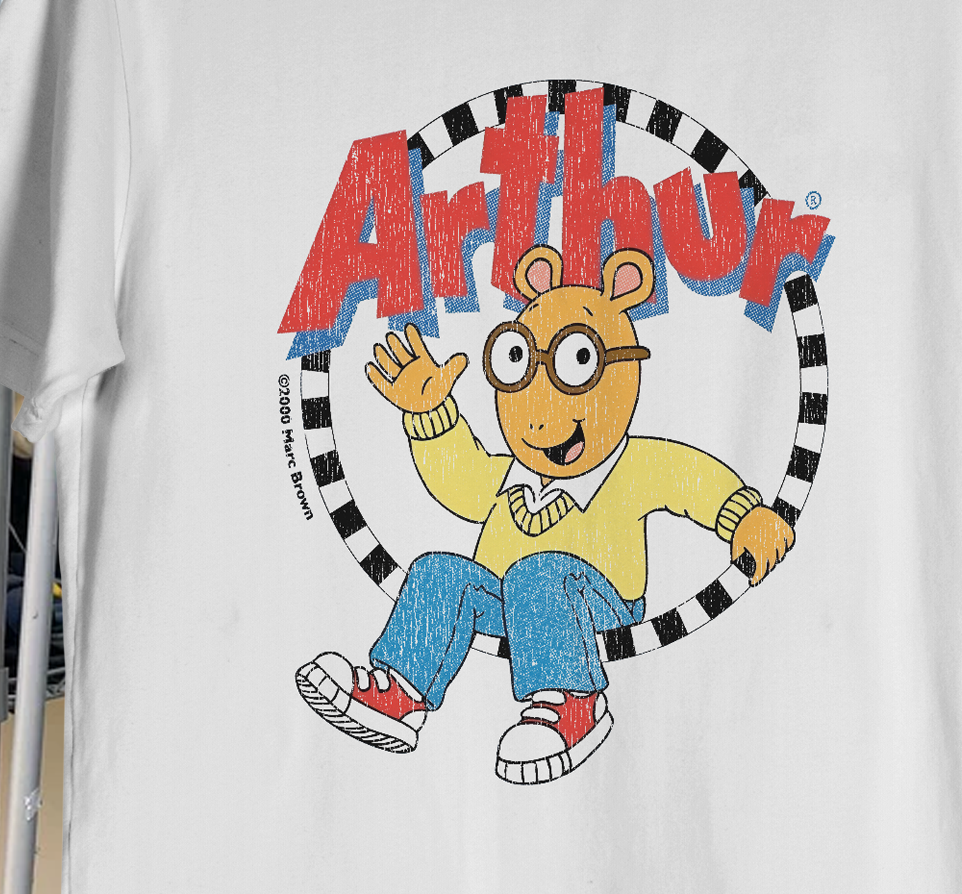 2000 ARTHUR VINTAGE WHITE T-SHIRT