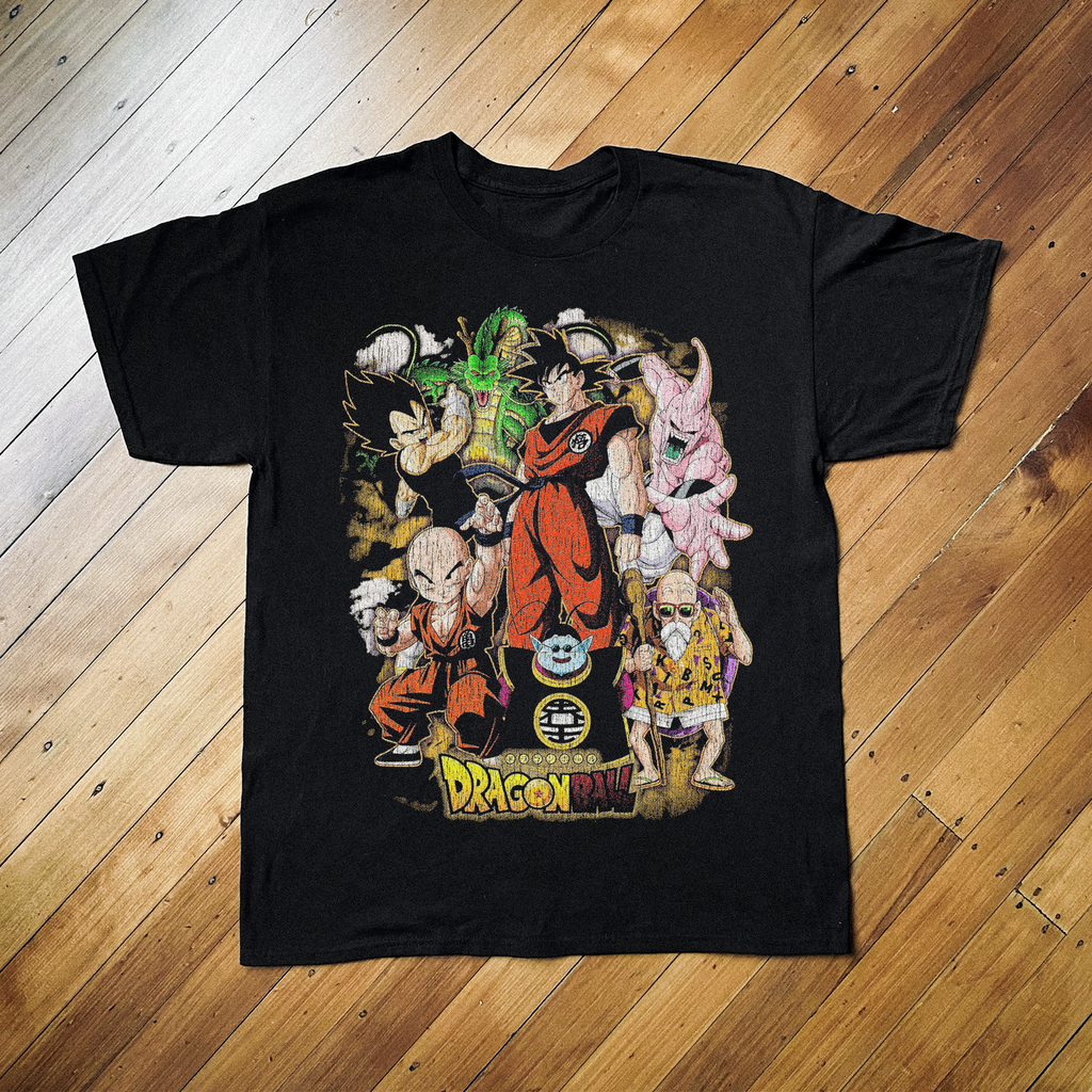 00 DRVGON BVLL Z VINTAGE BLACK T-SHIRT – Parallel