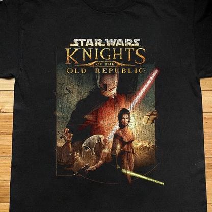 Star Wars Knights Of The Old Republic Classic Black Tee