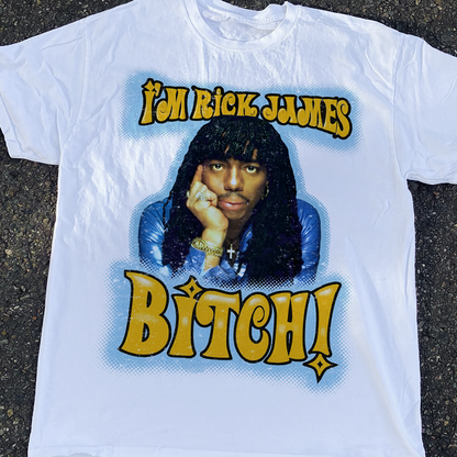 'Im Rick James' Chapelle Classic White Tee