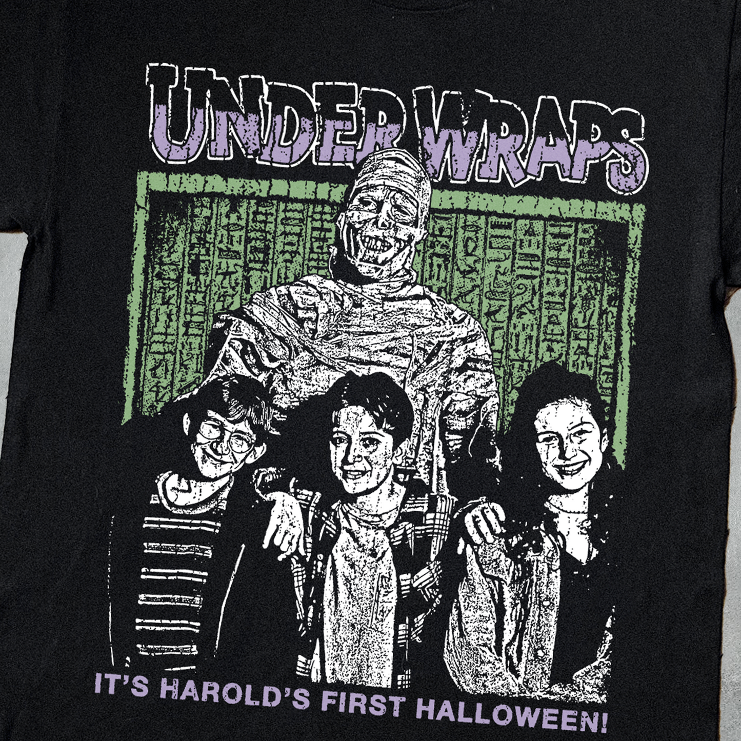 UNDER WRAPS BLACK T-SHIRT