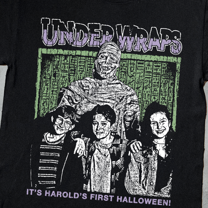 UNDER WRAPS BLACK T-SHIRT