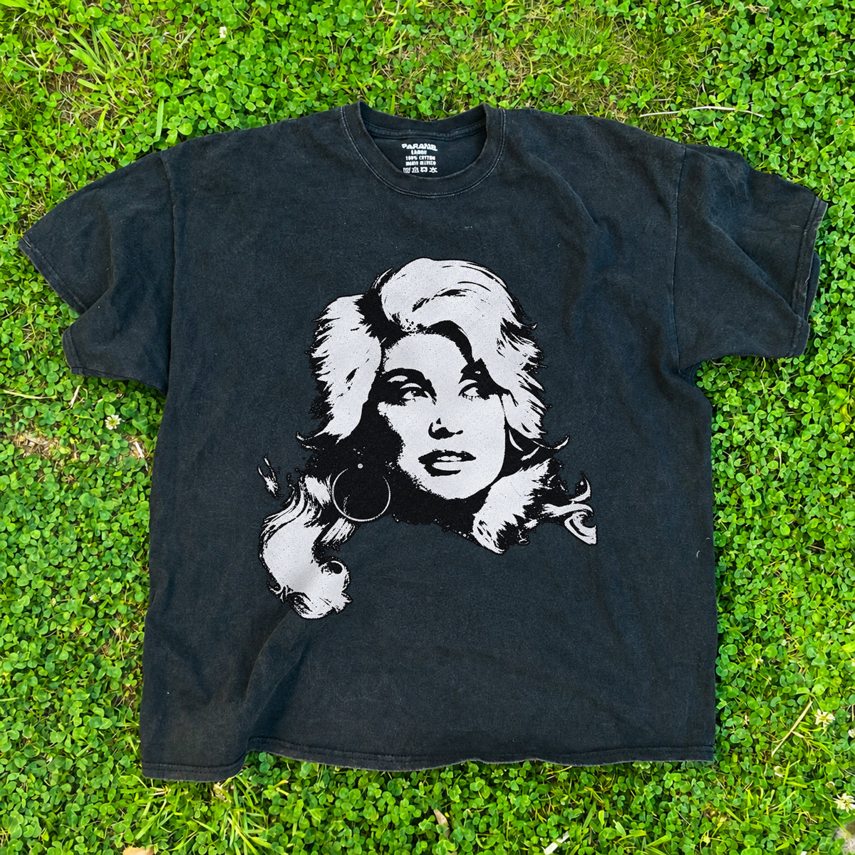 Dolly Portrait Black Tee