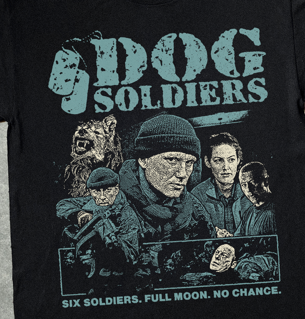 DOG SOLDIERS BLACK T-SHIRT
