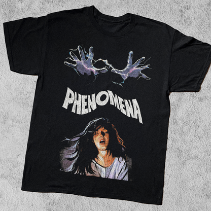 90'S PHENOMENA BLACK T-SHIRT