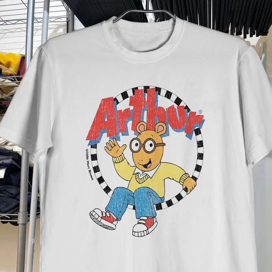 2000 ARTHUR VINTAGE WHITE T-SHIRT