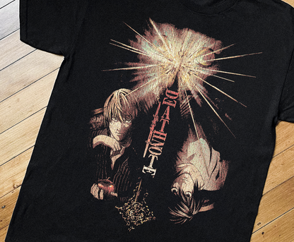 VINTAGE DEATH NOTE BLACK T-SHIRT