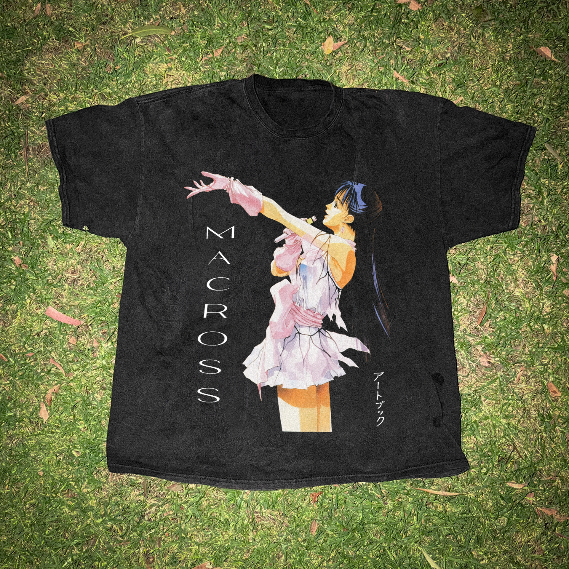 Macross 'Lynn Idol' Vintage Black Tee – Parallel