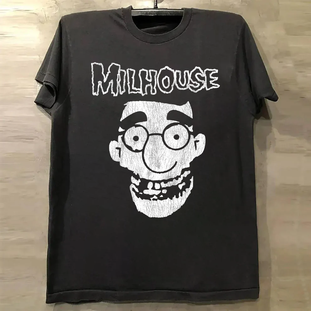 Milhouse Wants Your Skull Black T-Shirt