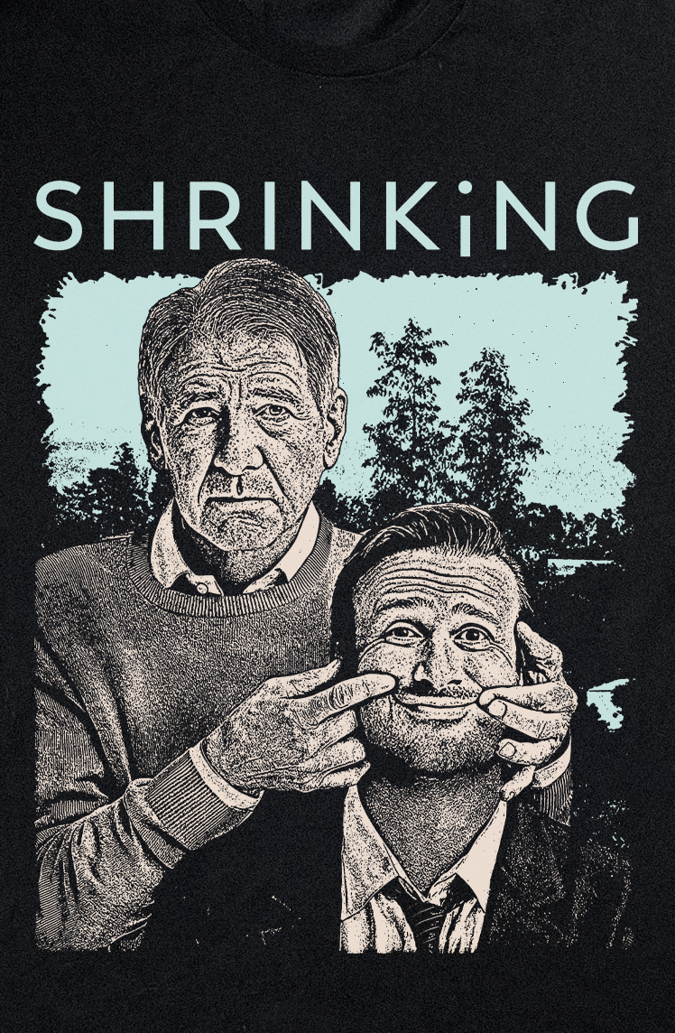 SHRINKING BLACK T-SHIRT