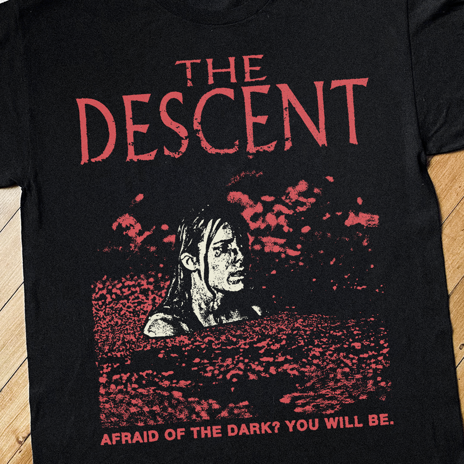 THE DESCENT BLACK PROMO T-SHIRT