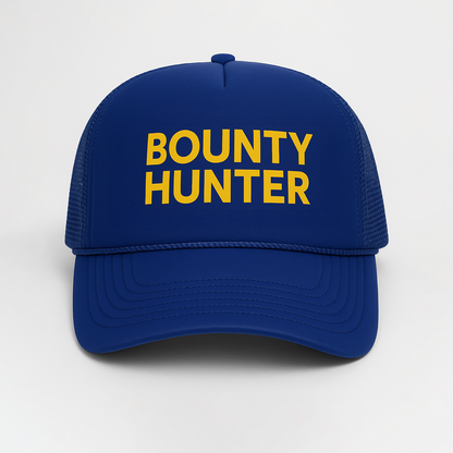 'BOUNTY HUNTER' ROYAL BLUE FOAM TRUCKER