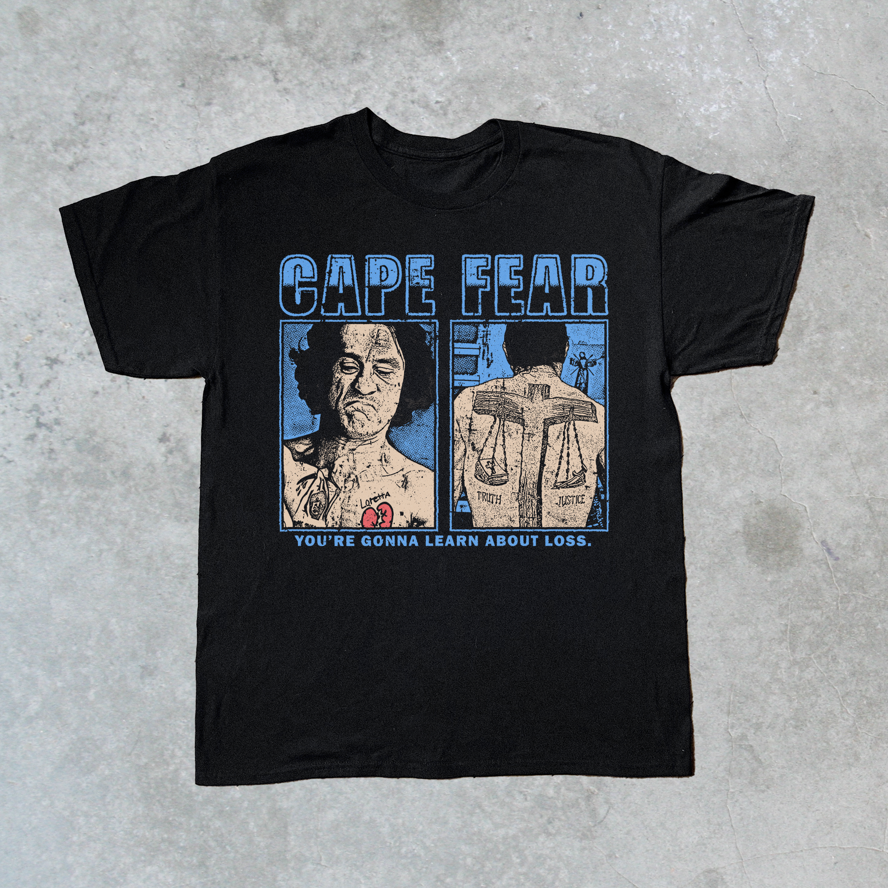 CAPE FEAR BLACK T-SHIRT