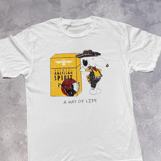 SNOOPY PROMO WHITE T-SHIRT