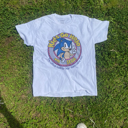 Sonic - Kids Go Hojo Vintage  Washed White Tee