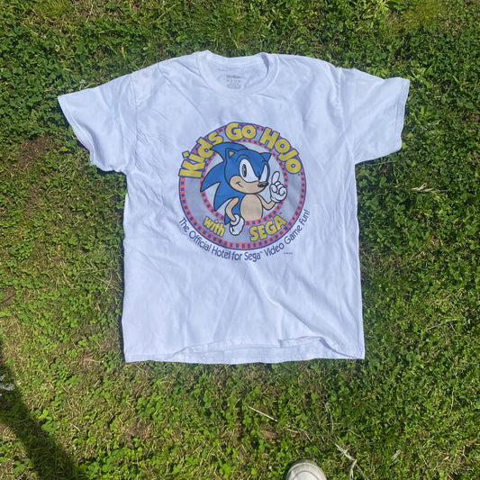 Sonic - Kids Go Hojo Vintage  Washed White Tee