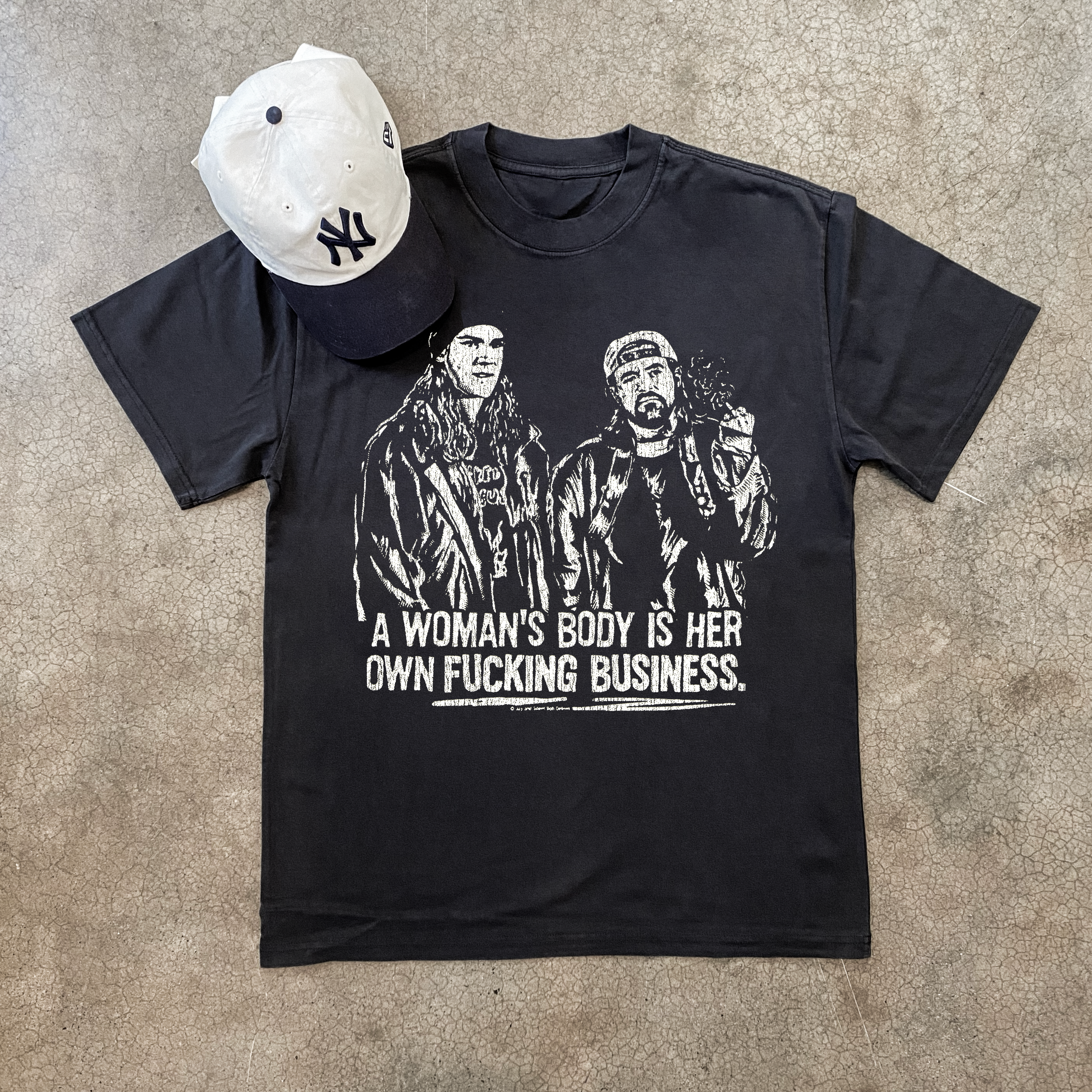 JAY AND SILENT BOB BLACK T-SHIRT