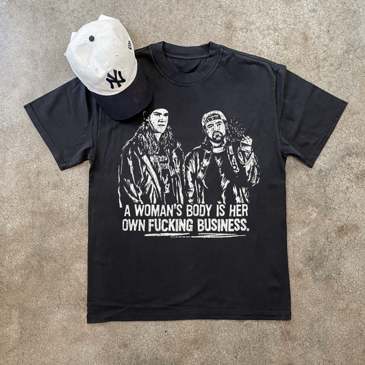 JAY AND SILENT BOB BLACK T-SHIRT