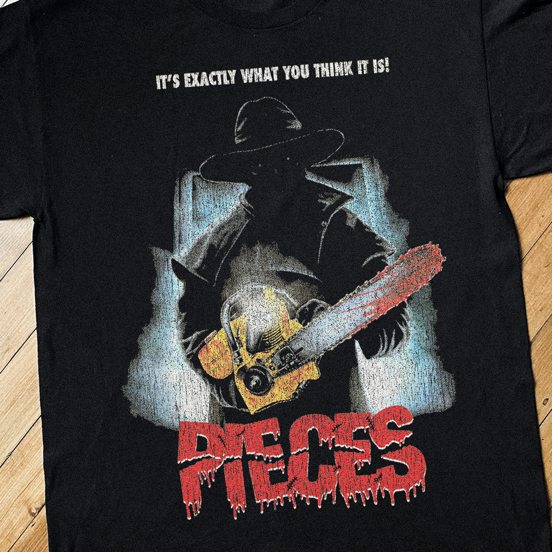 1983 PIECES VINTAGE BLACK T-SHIRT