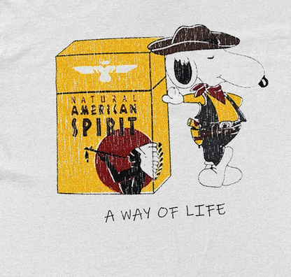 SNOOPY PROMO WHITE T-SHIRT