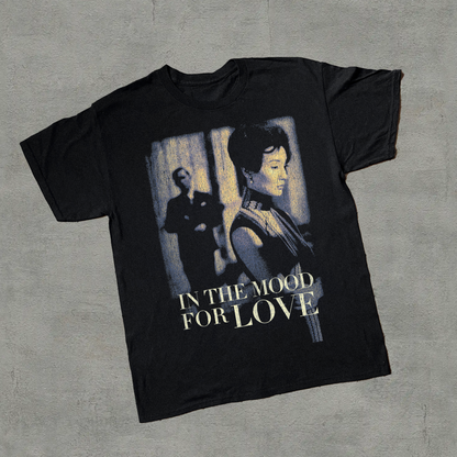 '00 IN THE MOOD FOR LOVE BLACK T-SHIRT