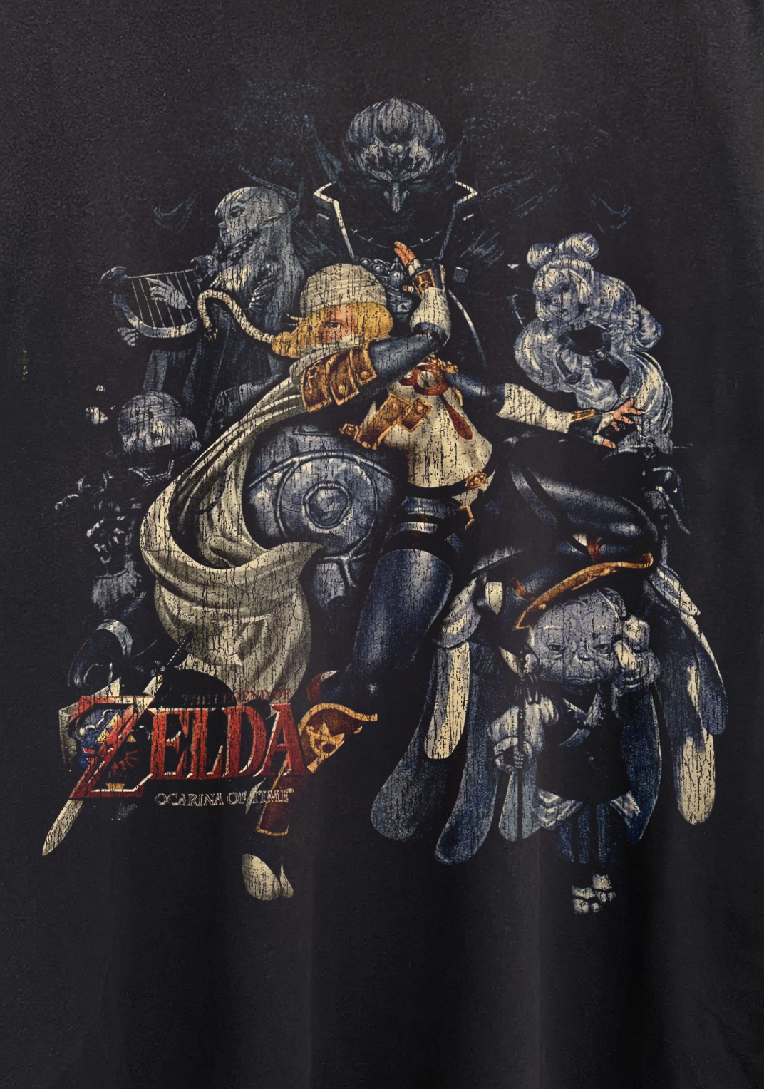 Zelda Promo Washed Black Tee