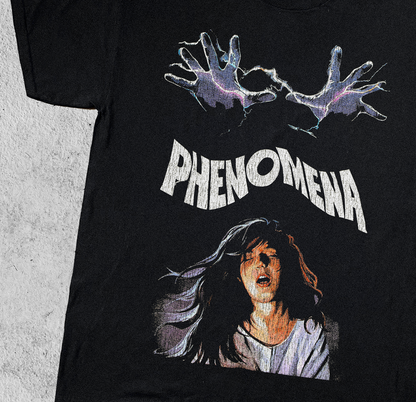 90'S PHENOMENA BLACK T-SHIRT