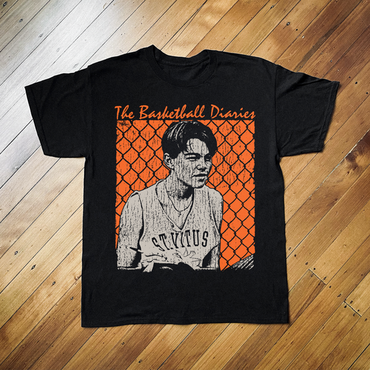 THE BASKETBALL DIARIES BLACK T-SHIRT