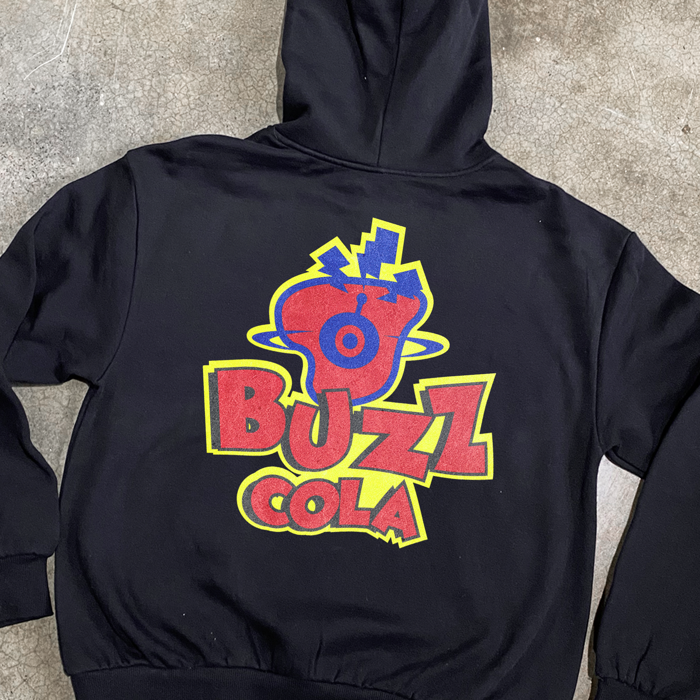 Hit 'N Run 'Buzz Cola' Black Hoodie
