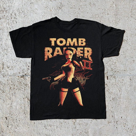'97 TOMB RAIDER II BLACK T-SHIRT
