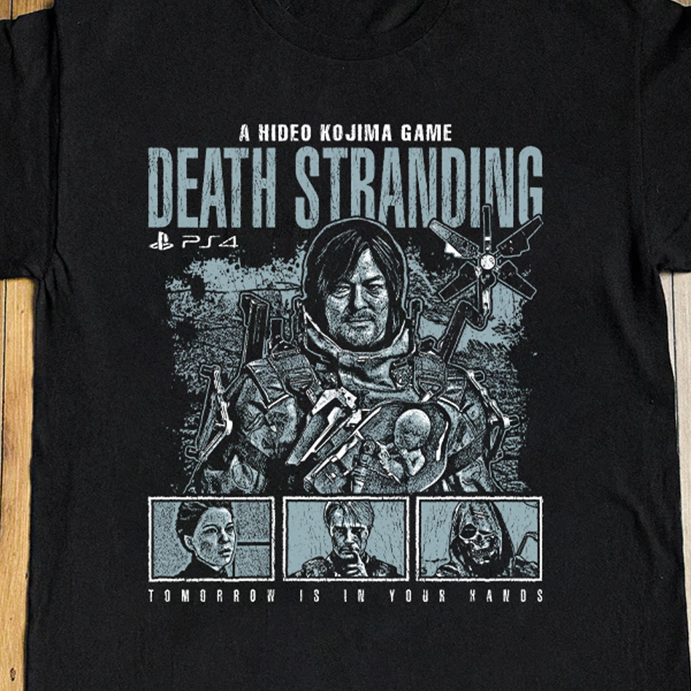 Death Stranding Black Tee