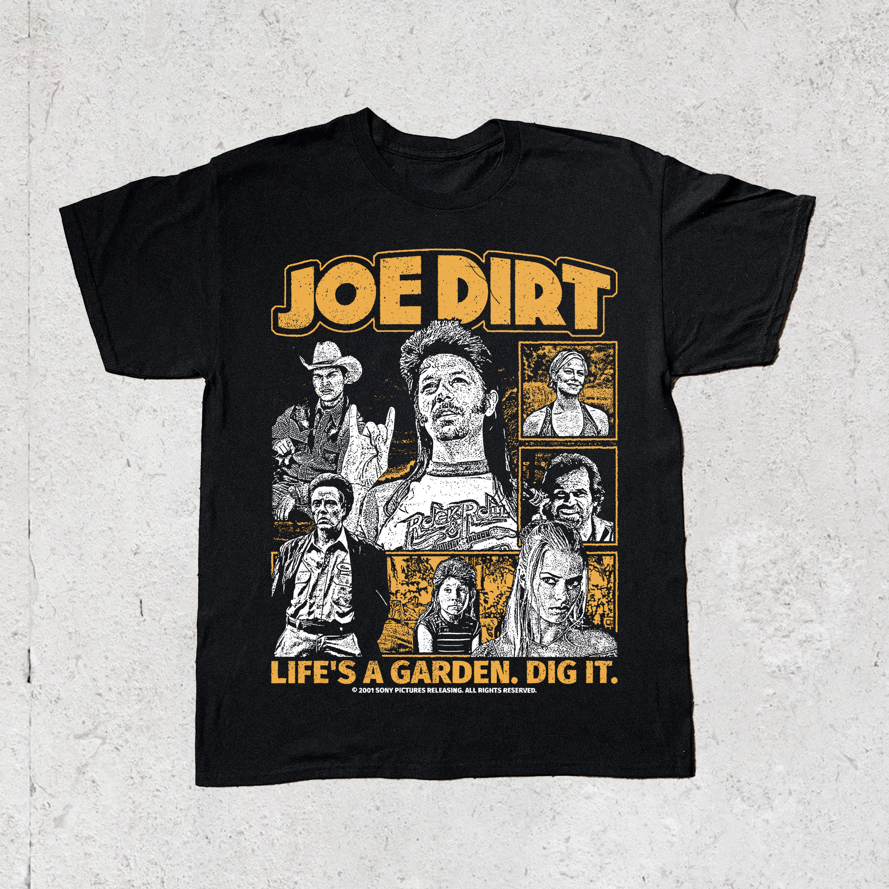 JOE DIRT BLACK T-SHIRT