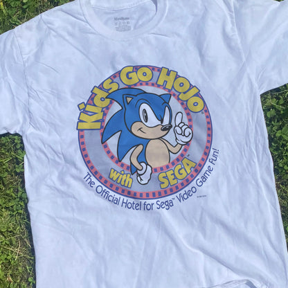 Sonic - Kids Go Hojo Vintage  Washed White Tee
