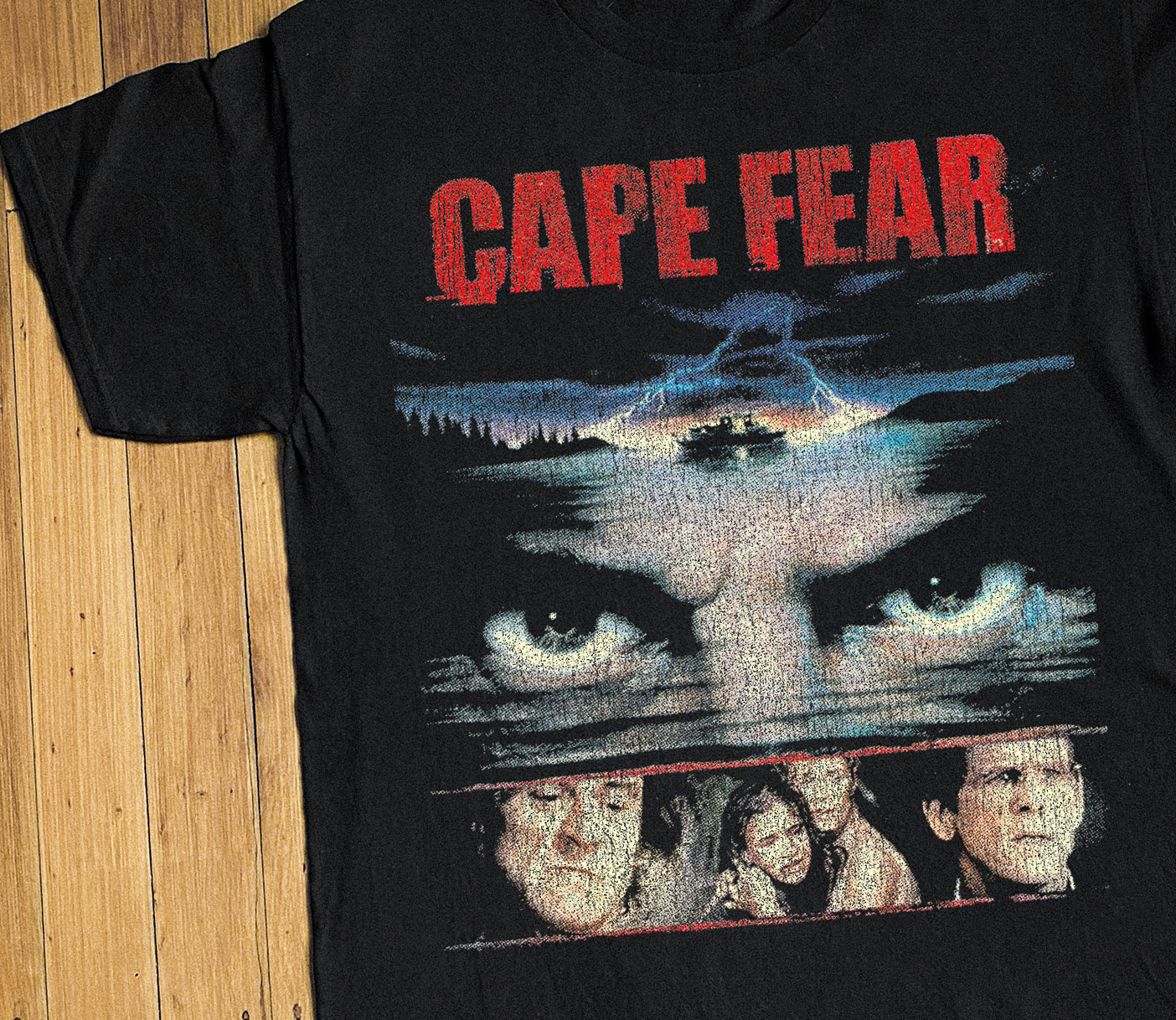 '91 CAPE FEAR PROMO BLACK T-SHIRT