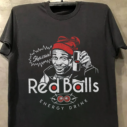 CHAPPELLE'S SHOW RED BALLS VINTAGE BLACK T-SHIRT