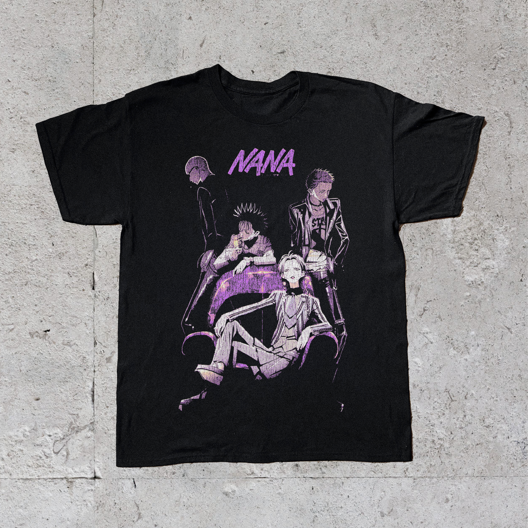 NANA VINTAGE BLACK T-SHIRT