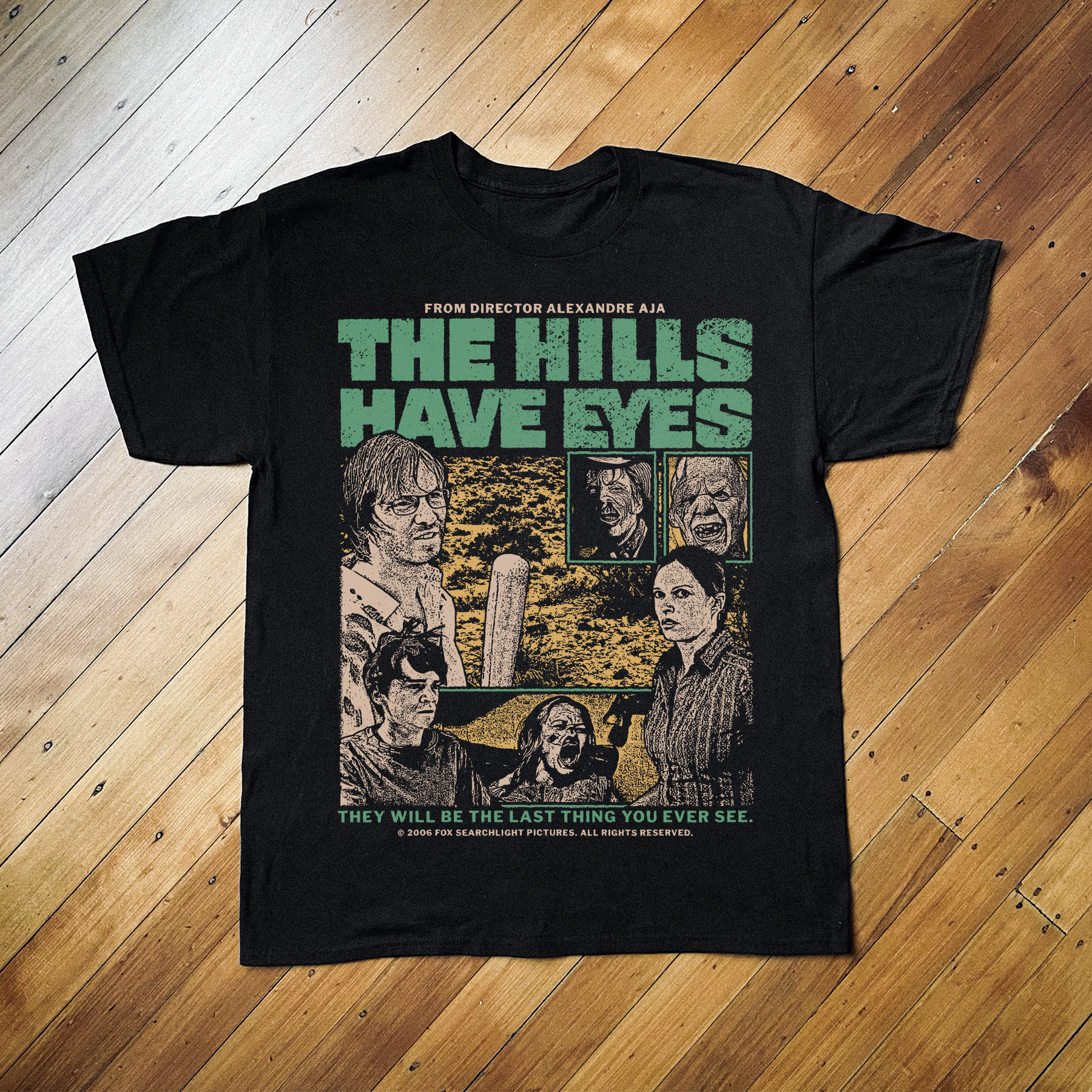 THE HILLS HAVE EYES BLACK T-SHIRT