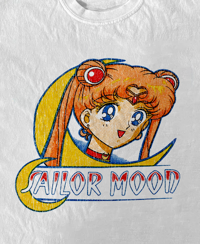 Sailor Moon White Tee