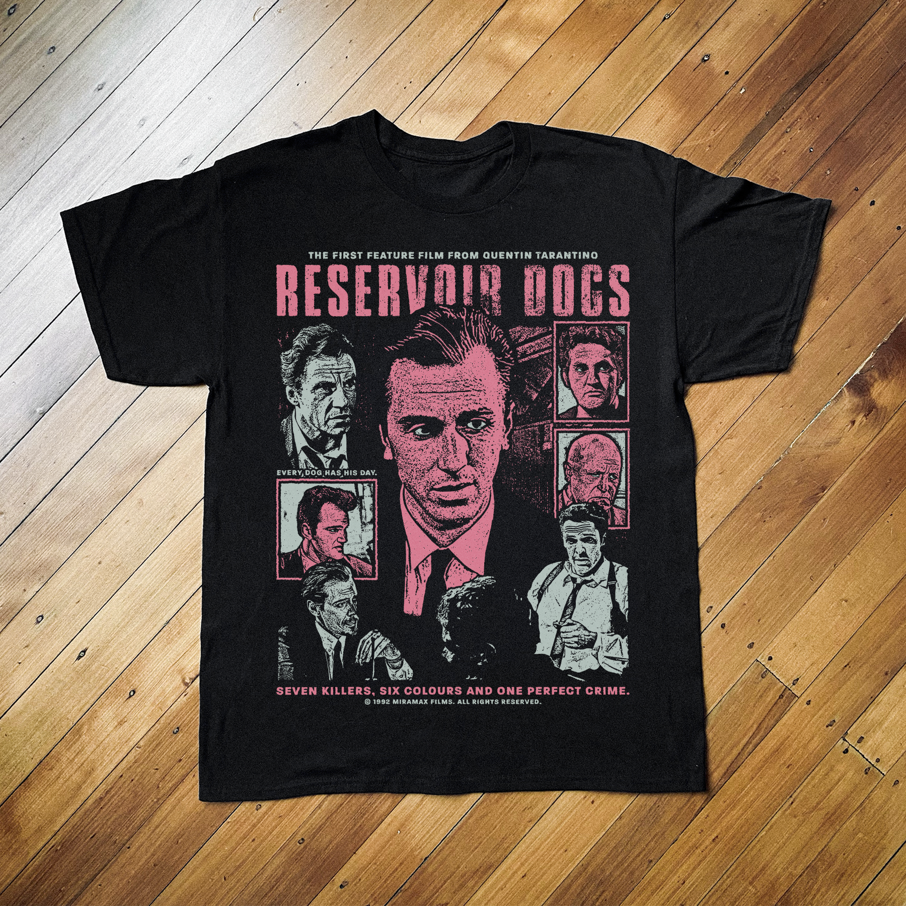 RESERVOIR DOGS BLACK T-SHIRT