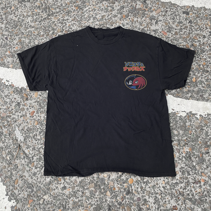 RAREm 1994 JAPANESE 'SONIC & KNUCKLES' VINTAGE BLACK WASHED TEE